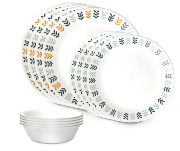Corelle® Anders 12-piece Dinnerware Set, Service for 4
